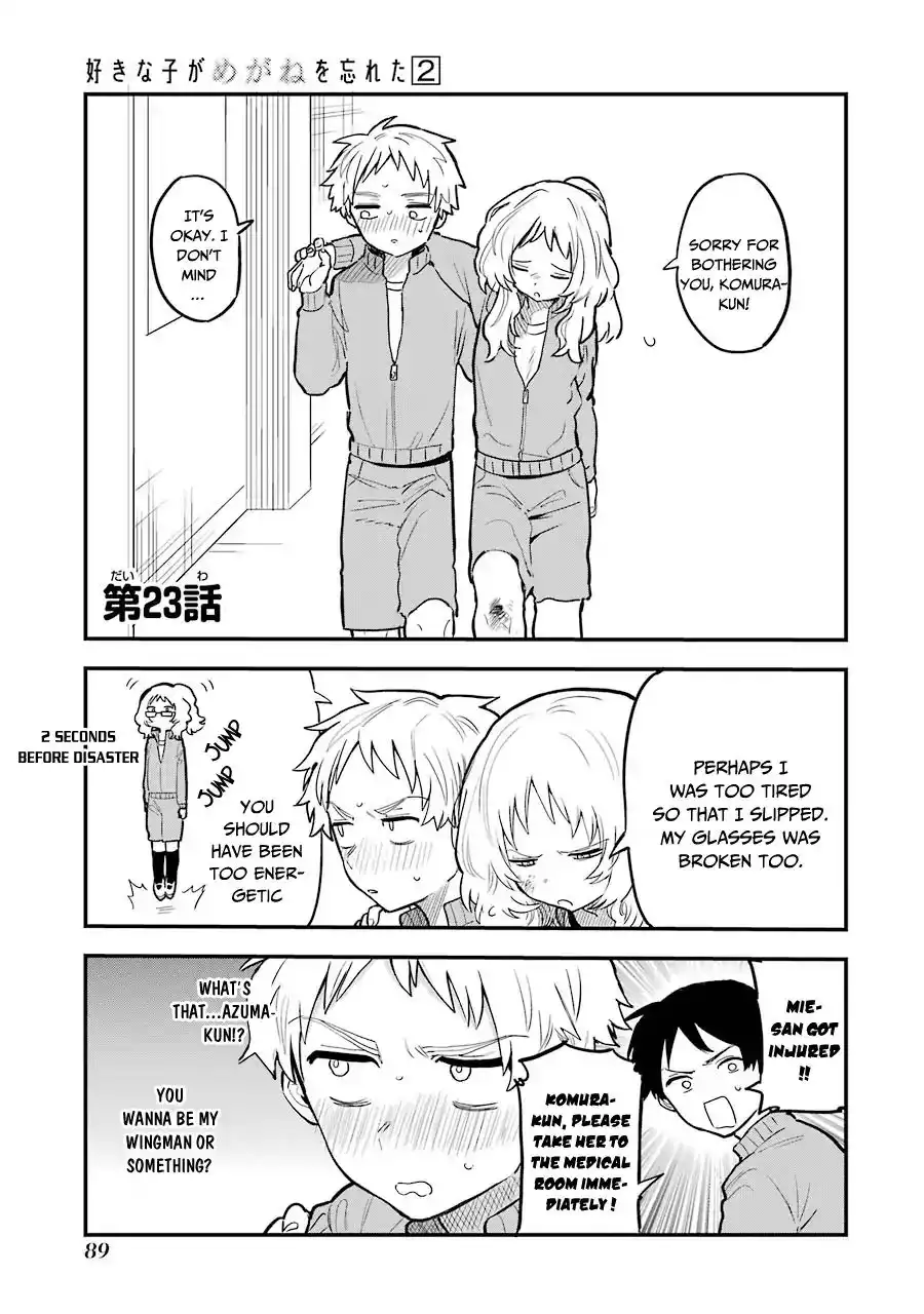 Sukinako ga Megane wo Wasureta Chapter 23 2